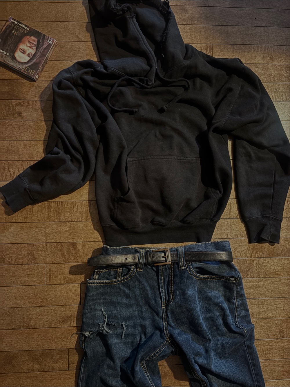 Unisex Black Hoodie